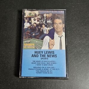 Huey Lewis and the News 1983 Sports Album Cassette Tape Chrysalis